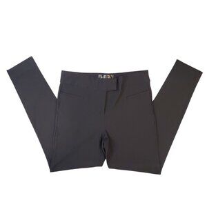 Alexa Rae Pants Womens 12 Black Stretch Tapered Leg Trouser